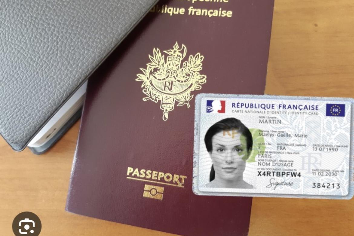 CARTE D'IDENTITÉ & PASSEPORT