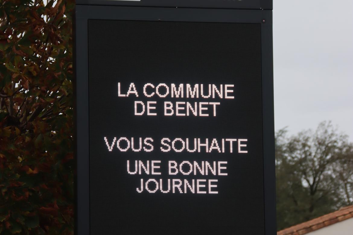 Panneau lumineux