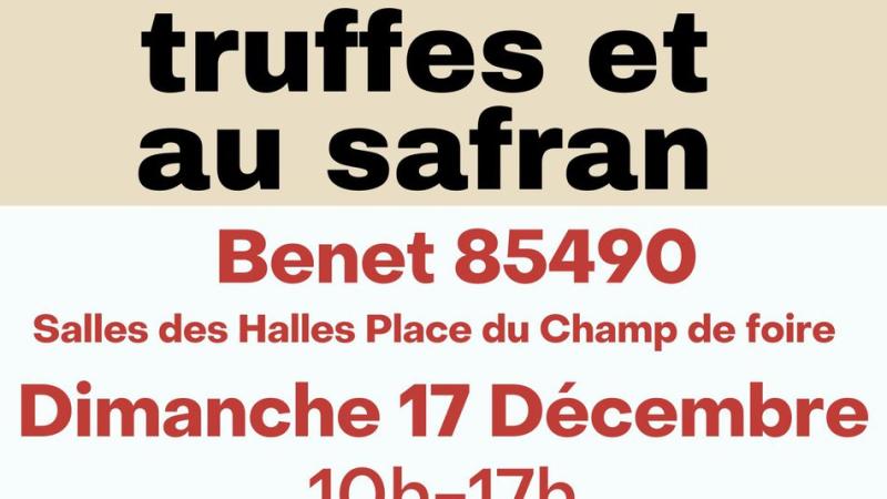 MARCHE AUX TRUFFES ET AU SAFRAN MARCHE AUX TRUFFES ET AU SAFRAN