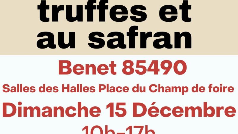 Marché aux truffes et au safran
