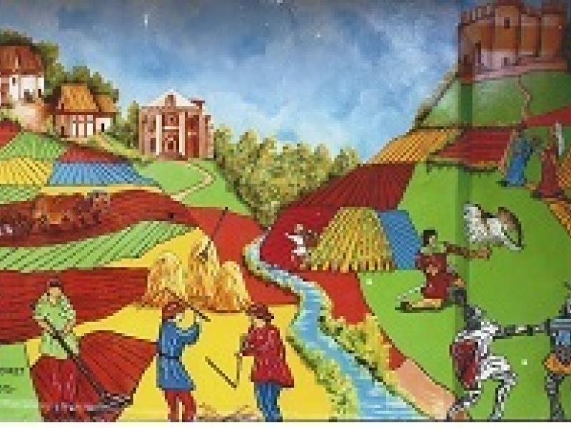 Fresque château
