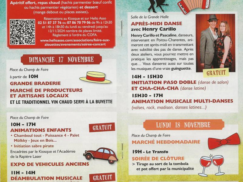 Programme foire
