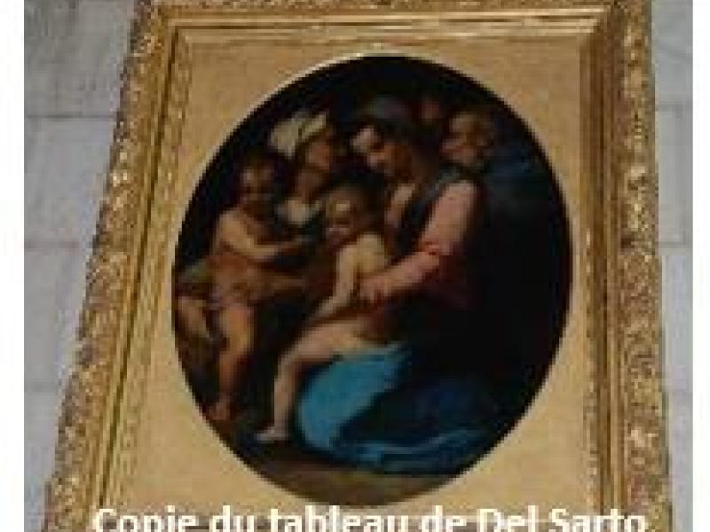 Copie du tableau de Del Sarto